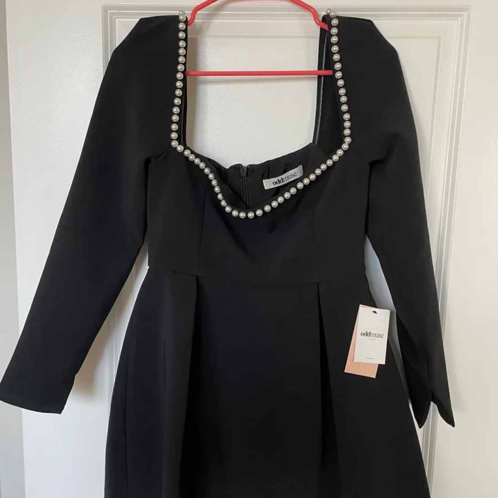 Odd muse black pearl dress